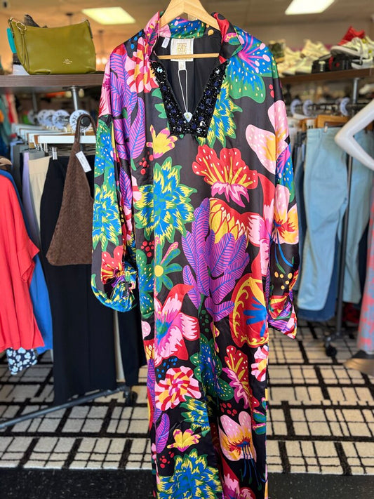 Emily McCarthy NWT - Fiona Caftan in Midnight Garden