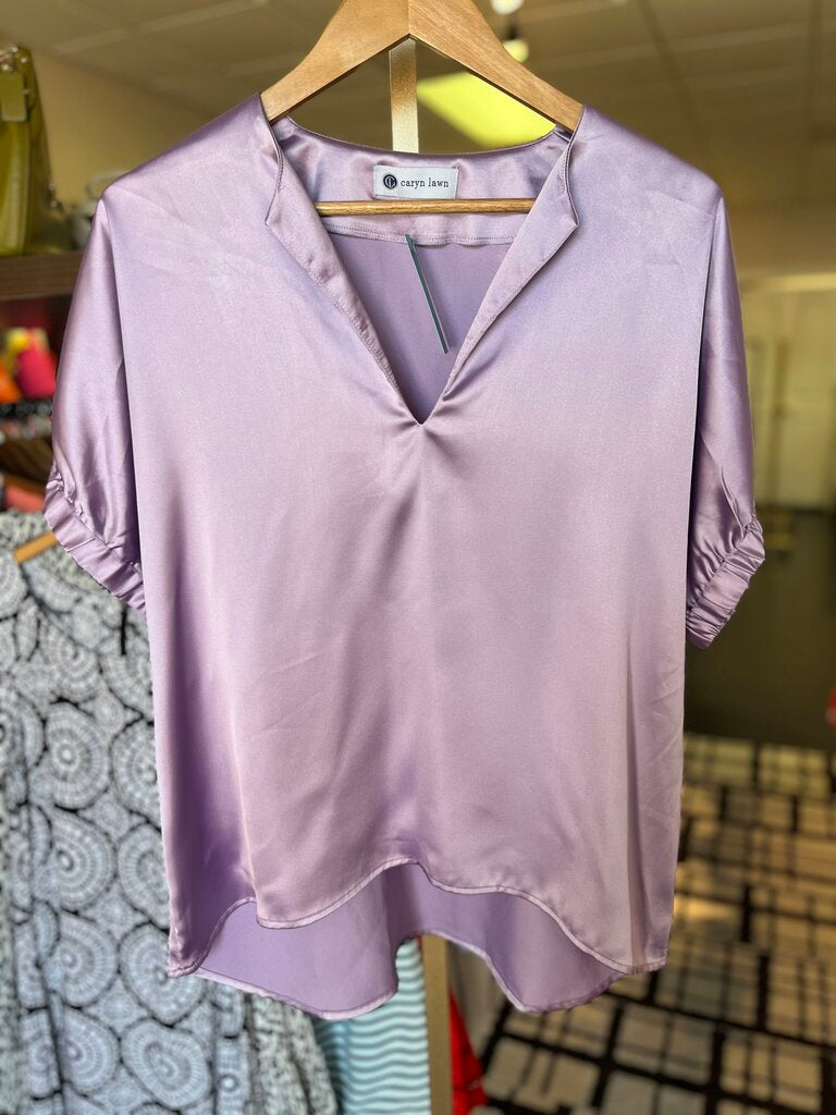 Caryn Lawn - Betsy Top in Lavender
