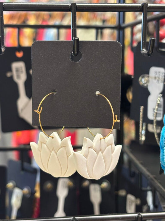 Lotus Earrings