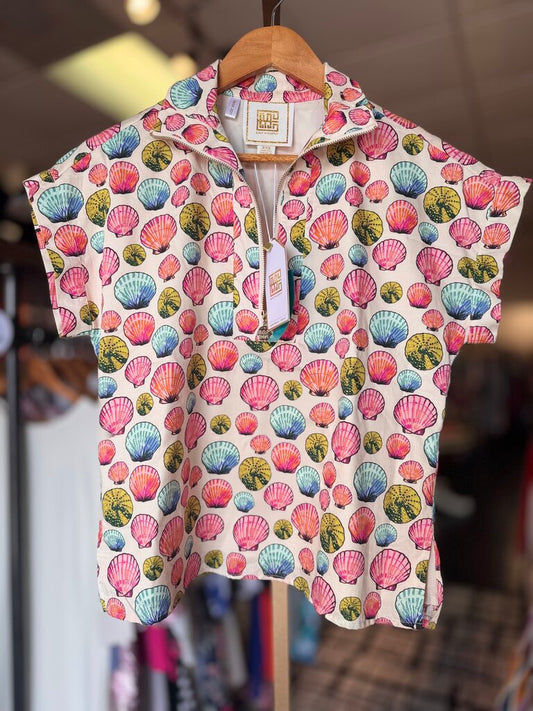 Emily McCarthy NWT Poppy Pullover in North Beach Print