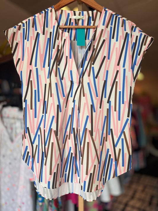 Jade Melody Tam - Striped Top
