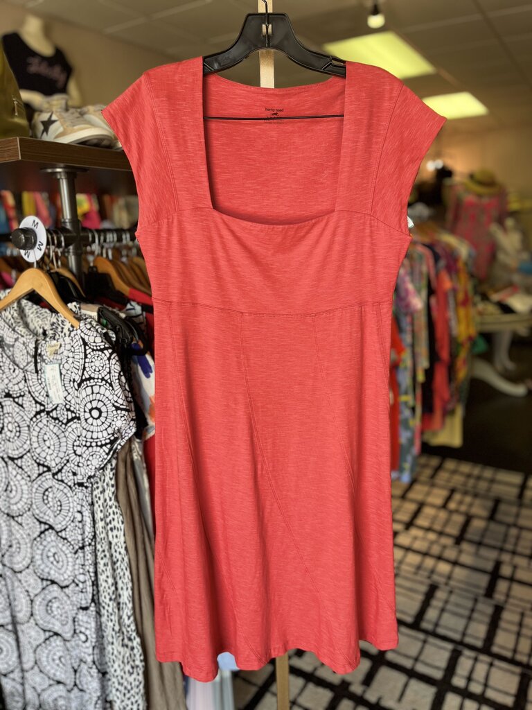 Horny Toad - Jersey Knit Dress - Red