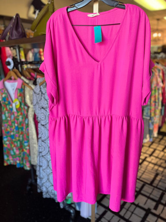 Entro - Pink Mini Dress