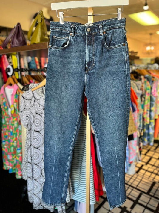 Reformation - Liza Ultra High Rise Straight Jeans