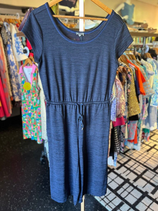 T by Talbots - Drawstring Dress - Navy