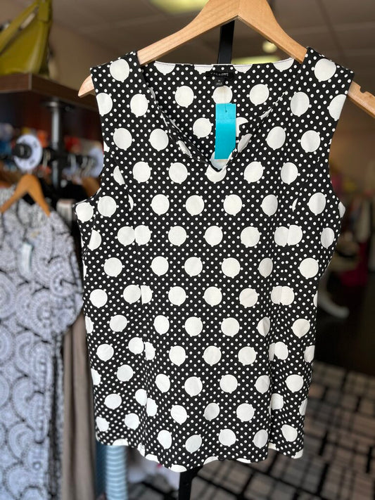 Talbots - Polka Dot Sleeveless Tank