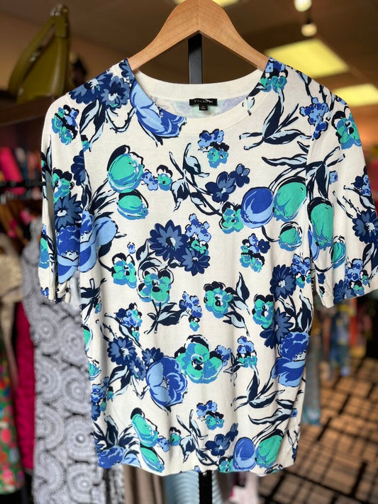 Talbots - SS Floral Top