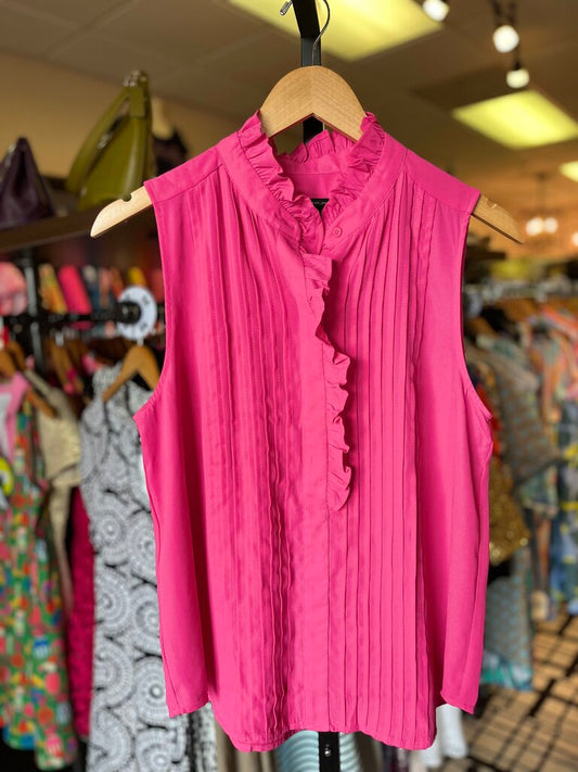 Ann Taylor NWT - Sleeveless Blouse - Pink