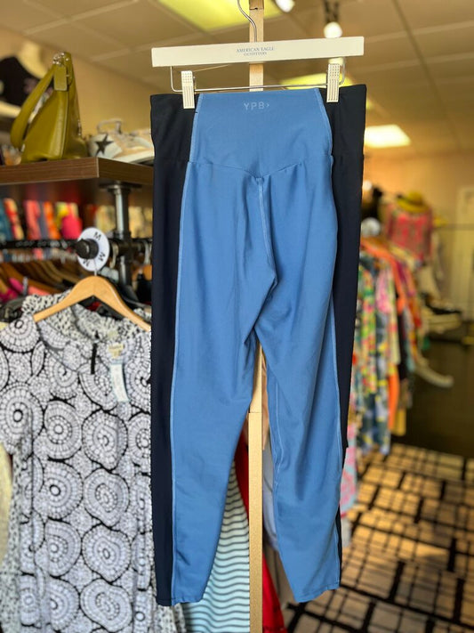 A&F YPB - Colorblock Leggings - Blue