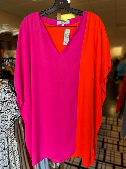 Crosby - Renee Dress - Red/Pink
