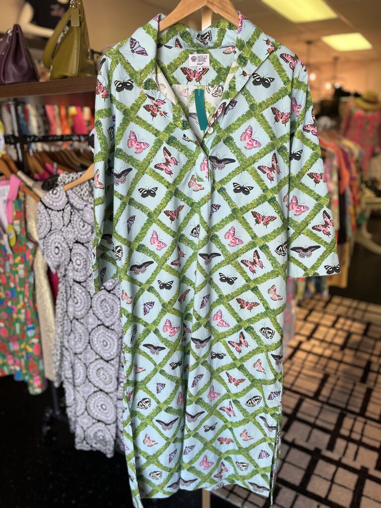 Holly Shae - Grace Dress in Butterfly Boxwood Print