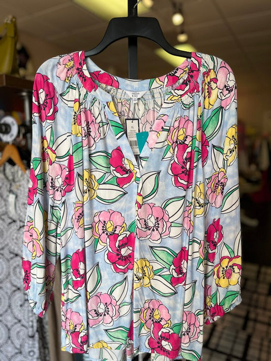Crown & Ivy - NWT Floral Print Top