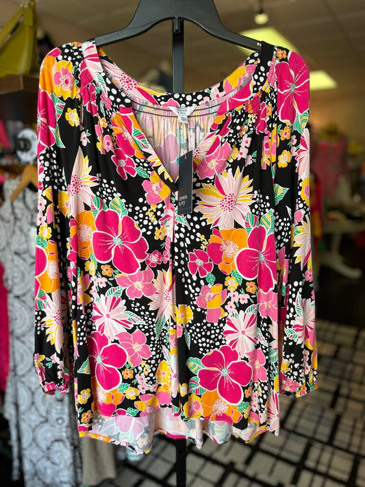 Crown & Ivy - NWT Floral Print Top