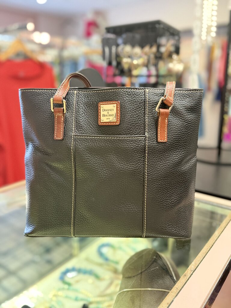 Dooney & Bourke - Small Lexington Pebbled Leather Tote - Black