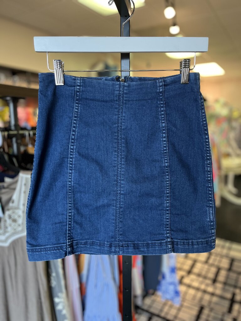 Free People - Denim Mini Skirt