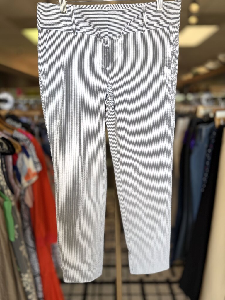 Ann Taylor - Seersucker Dress Pants - Blue