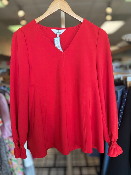 LaRoque - LS Julia Top in Red
