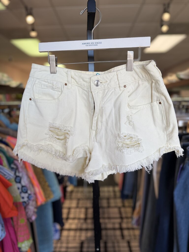 PacSun - HR Festival Denim Shorts - Butter Yellow