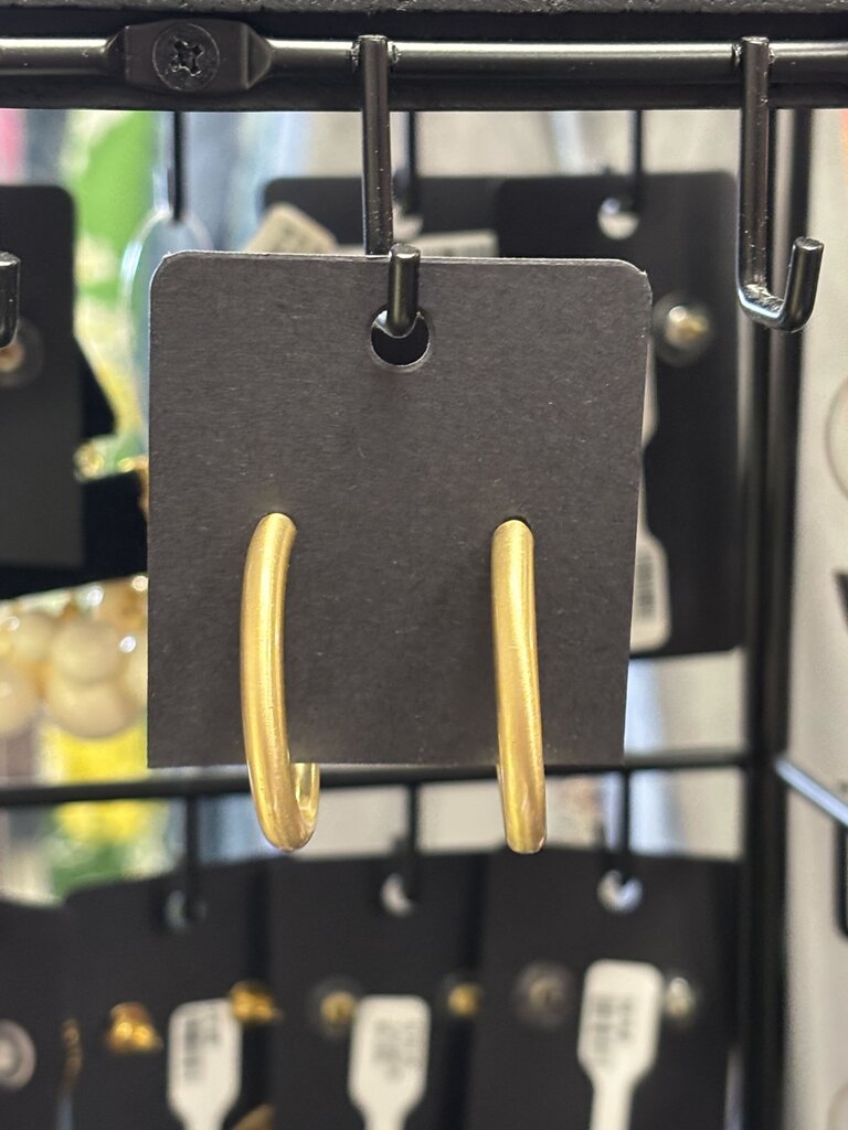 Gold Hoop Earrings