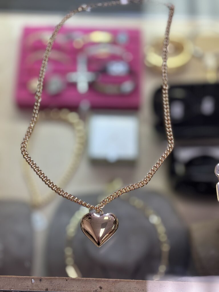 Gold Locket Necklace