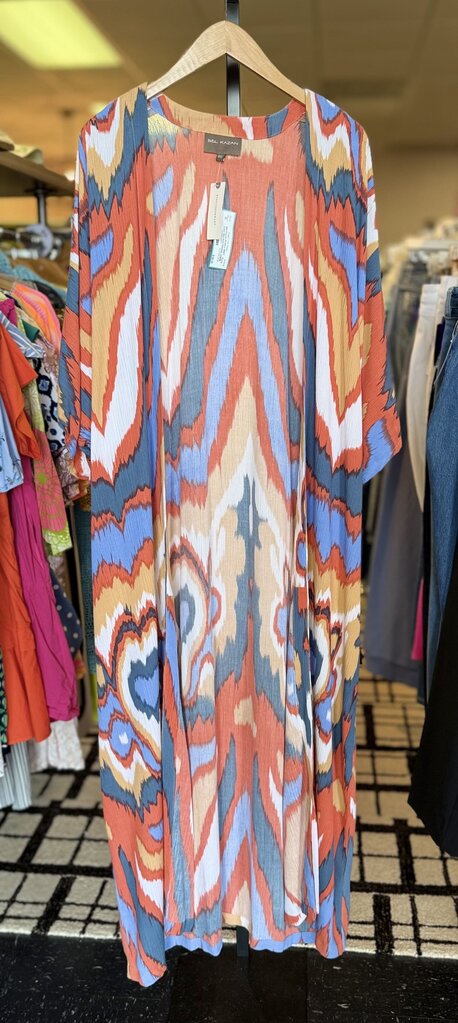 Bel Kazan/Anthro NWT - Kyra Color-Blocked Kimono
