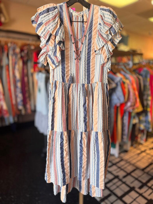 Ulla Johnson - Leonie Dress in Sky Colorway