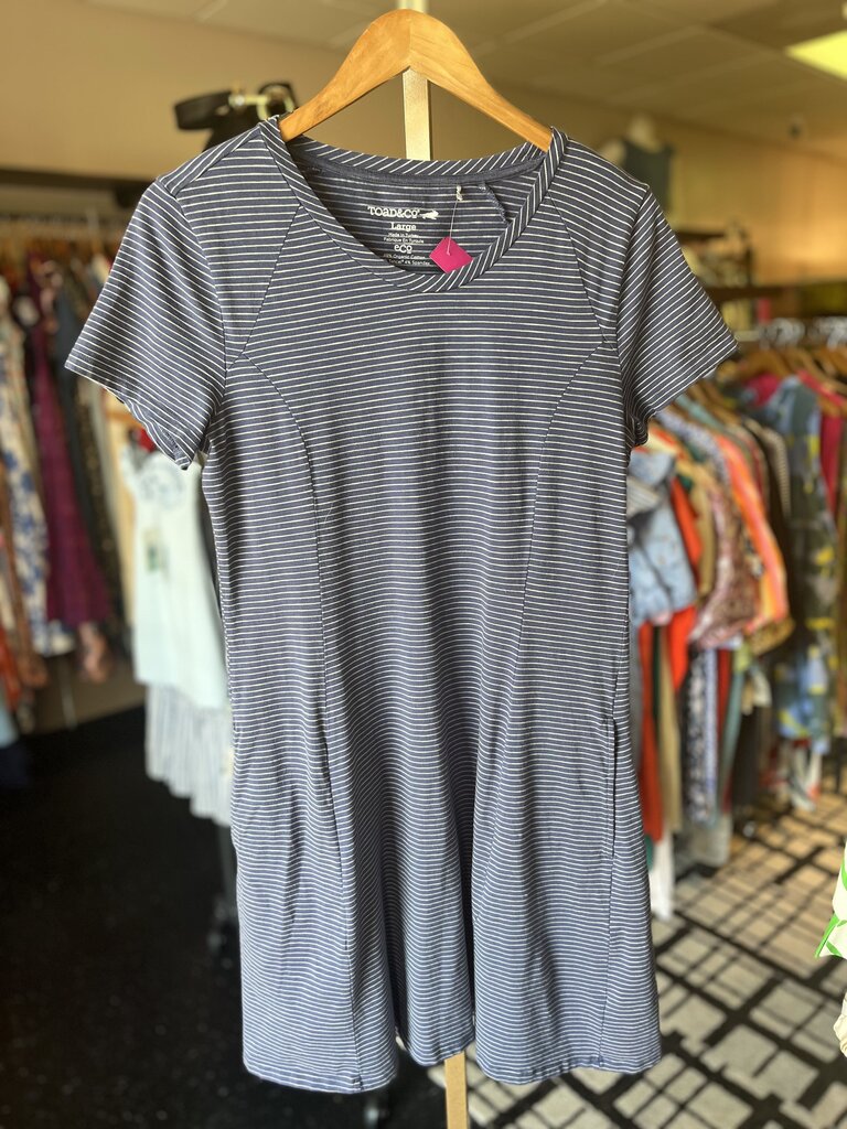 Toad & Co - Striped Knit Dress