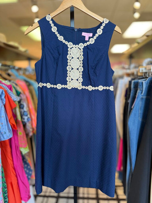 Lilly Pulitzer - Rosie Shift Dress in True Navy