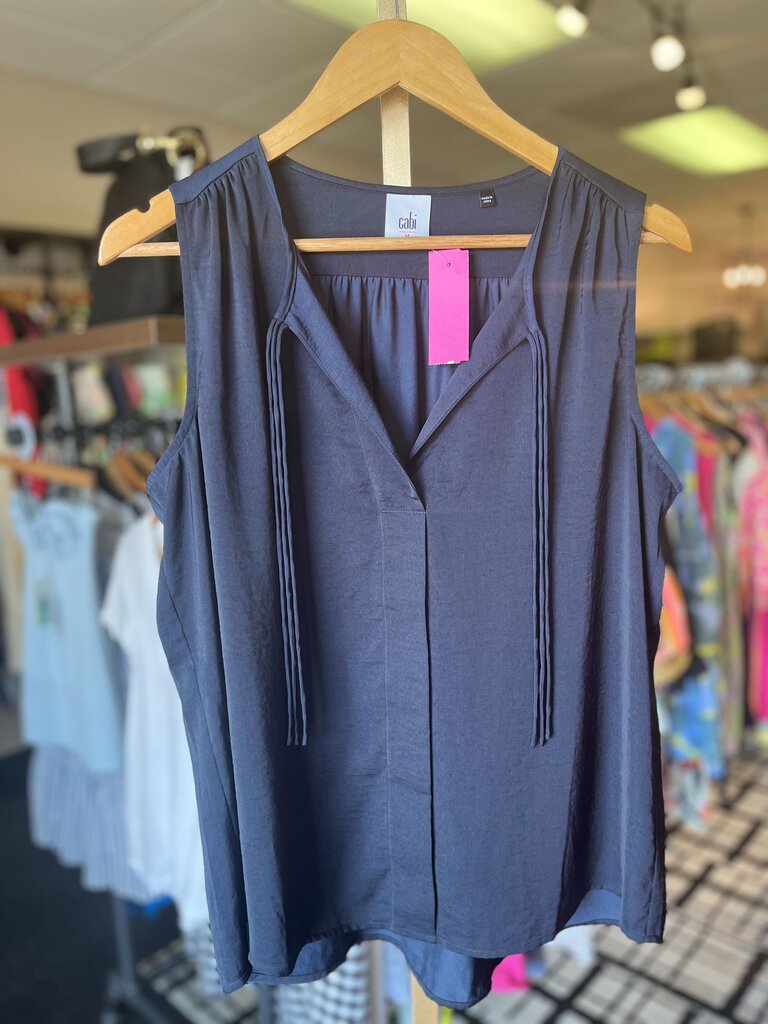 Cabi - Blue Finale Top - Sleeveless