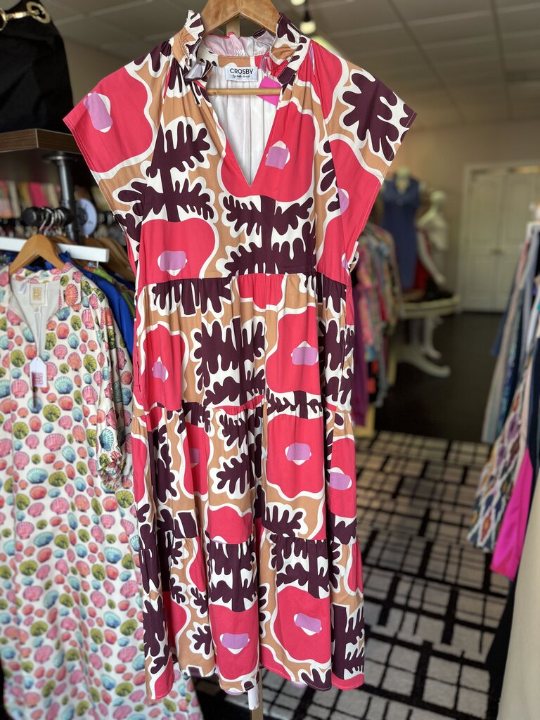 Crosby-Mod Poppy Watts Midi Dress