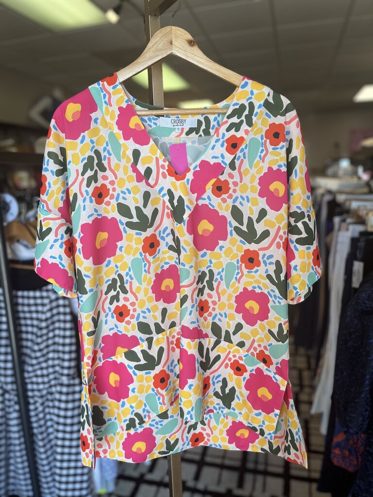 Crosby - Judy Tunic in Floral Print