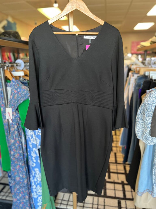 Trina Turk - Black Empire Waist Dress w. Bell Sleeves