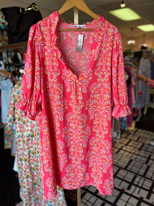 Michelle McDowell - Floral Midi Dress