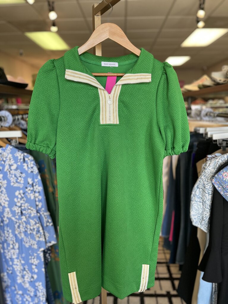 Mary Square - Andie Dress in Green