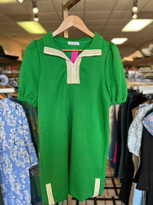 Mary Square - Andie Dress in Green