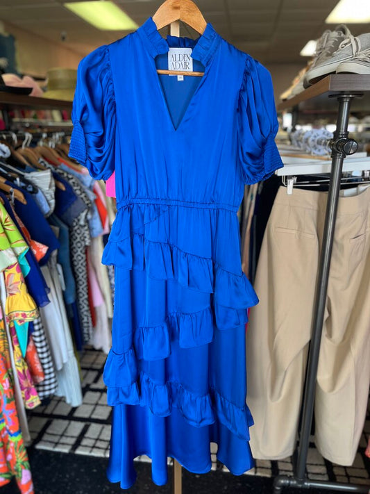 Alden Adair - Erin Dress in Cobalt