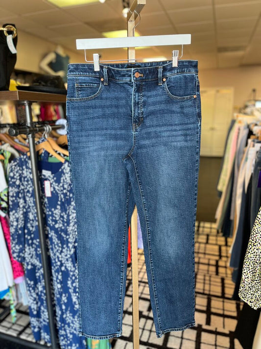 Talbots - High-Waist Straight-Leg Jeans