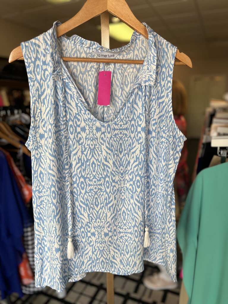 La Mer Luxe - Amy Front-Tie Top