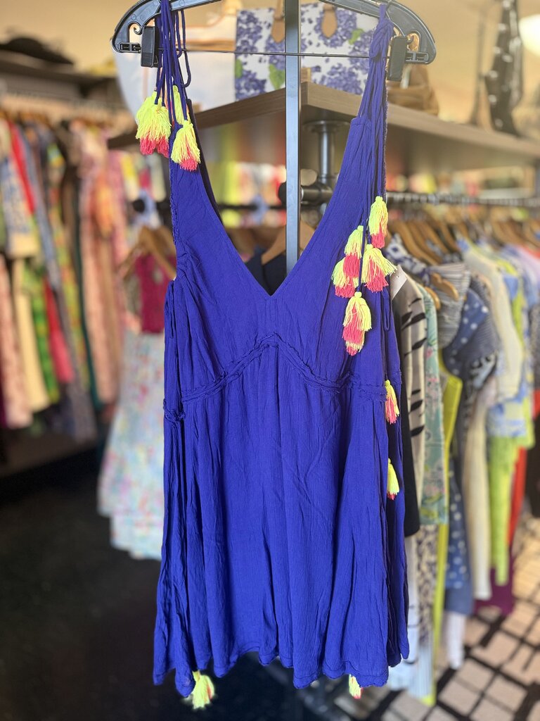 Sundress - Brooke Tassel Coverup Dress
