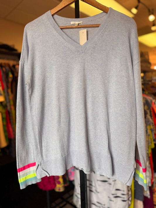 Lisa Todd - Cotton Sweater - Light Blue