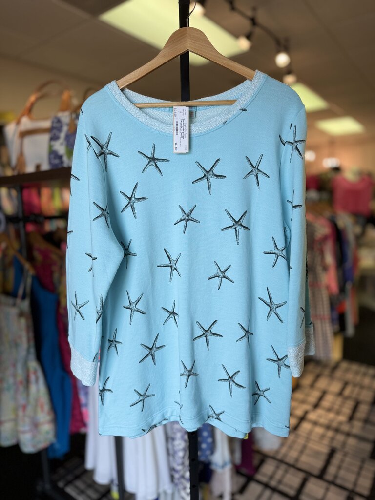 Fresh Produce- Easy Sweatshirt - Teal