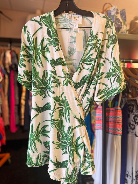 Emily McCarthy - Day Robe Top in Jungle Print