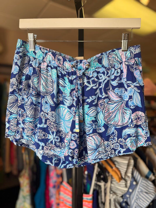 Lilly Pulitzer - Katia Shorts in "Blue Current"