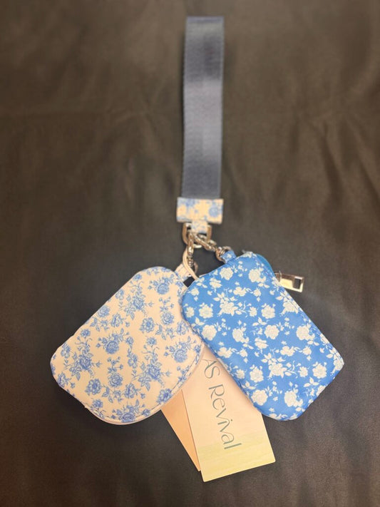 Altar'd NWT -Blue Keychain Wallet Lanyard