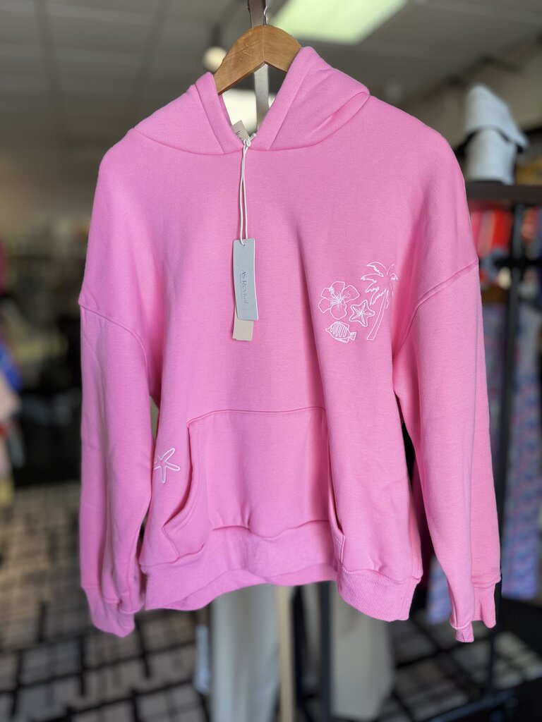Altar'd NWT-Hibiscus Paradise Hoodie