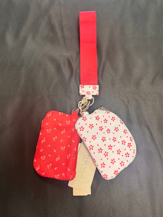 Altar'd NWT -Red Keychain Wallet Lanyard