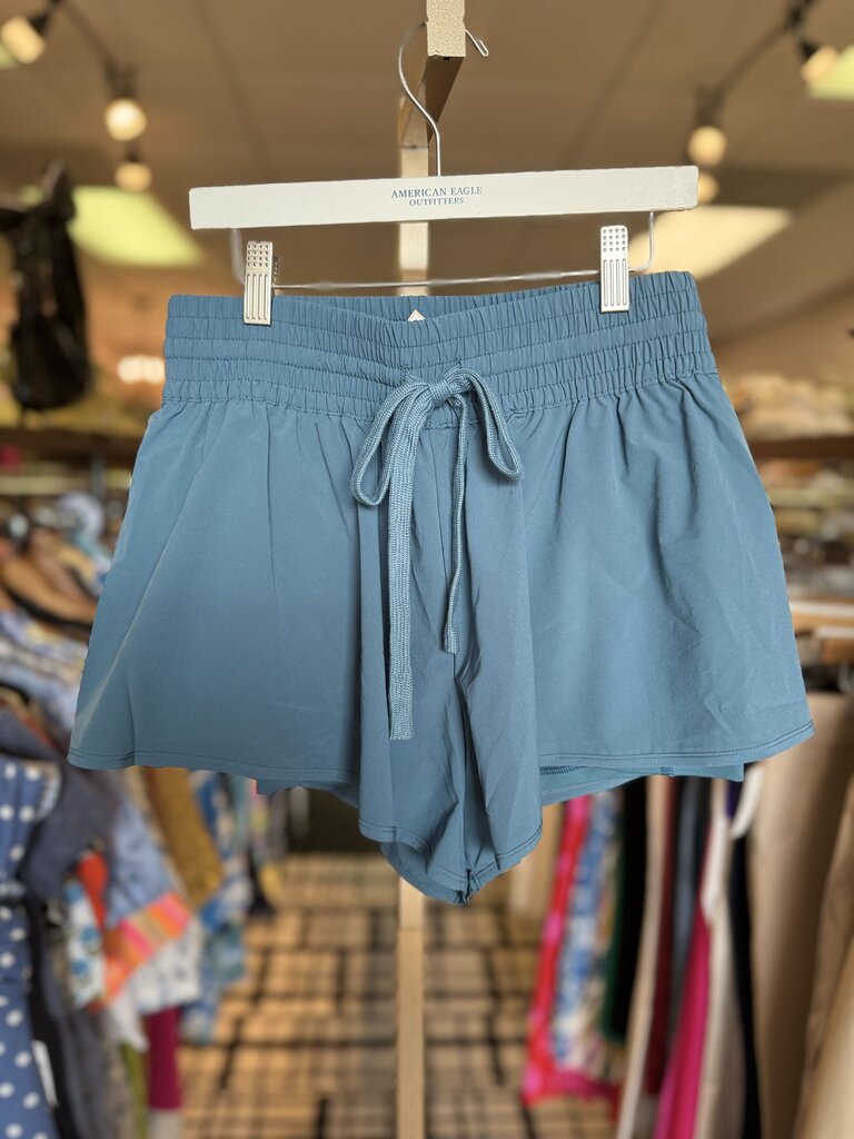 FP Movement NWT-Blue Wild Bloom 2-in-1 Shorts
