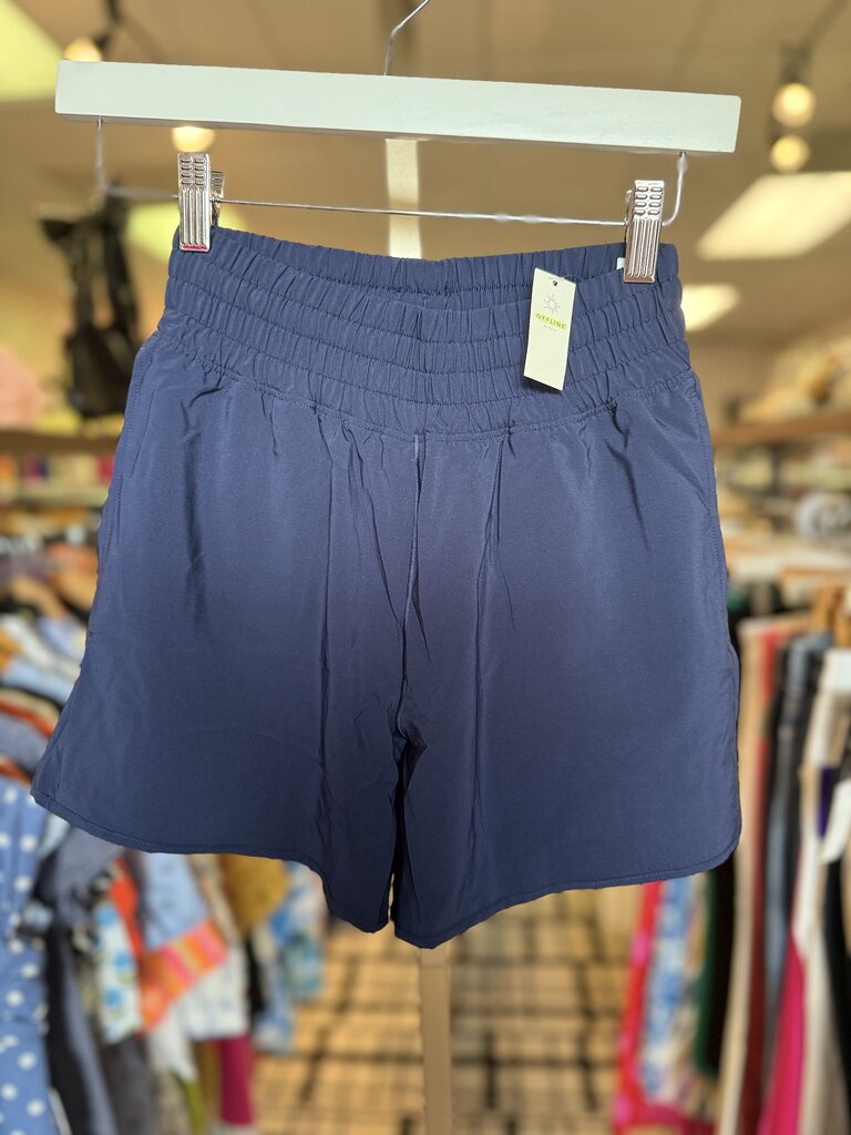 OFFLINE By Aerie NWT- 4" Hot Stuff Short- True Navy