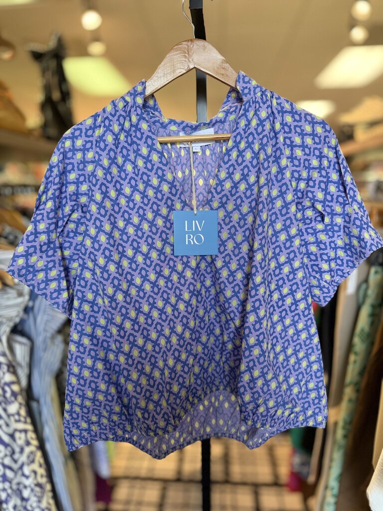 Livro NWT - Merritt Top in Lavender Sorbet
