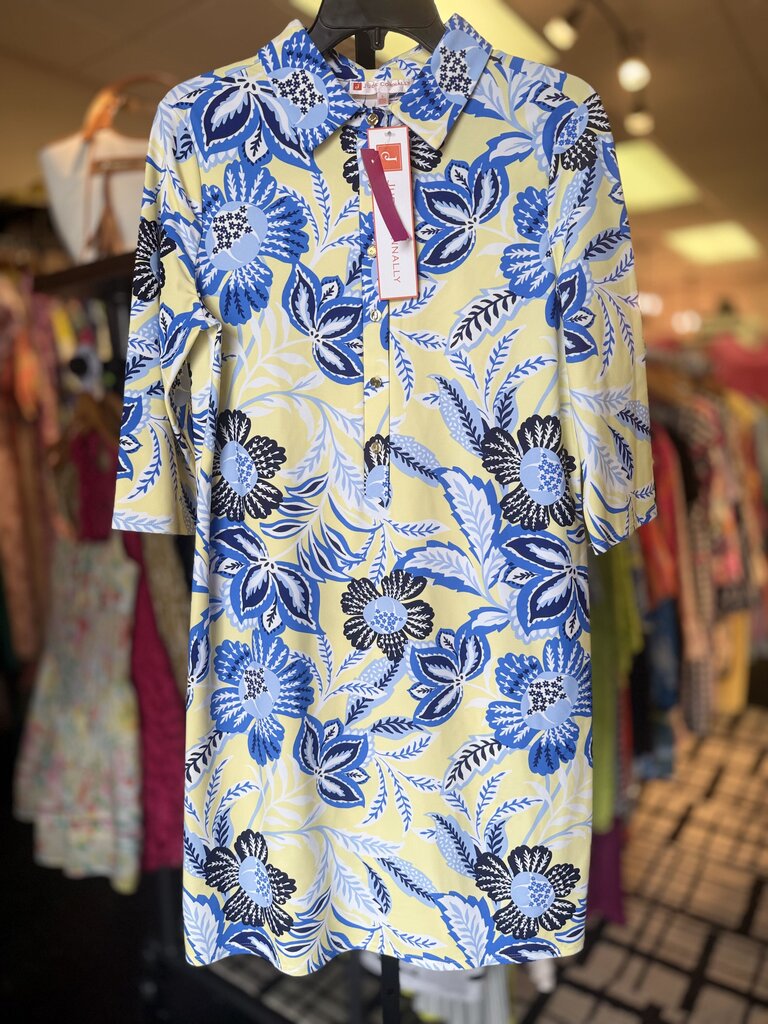 Jude Connally NWT - Susanna Dress in Butter Blooming Botanics